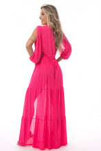 Load image into Gallery viewer, Pink kimono/coverup