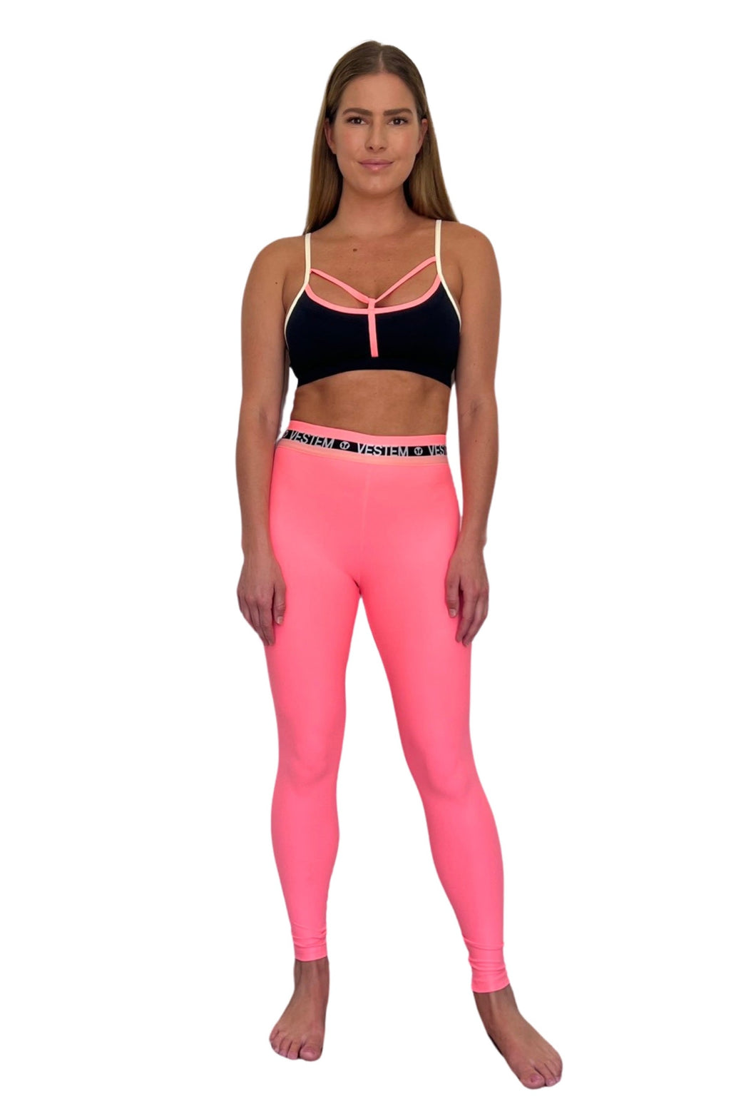 Vestem neon pink set